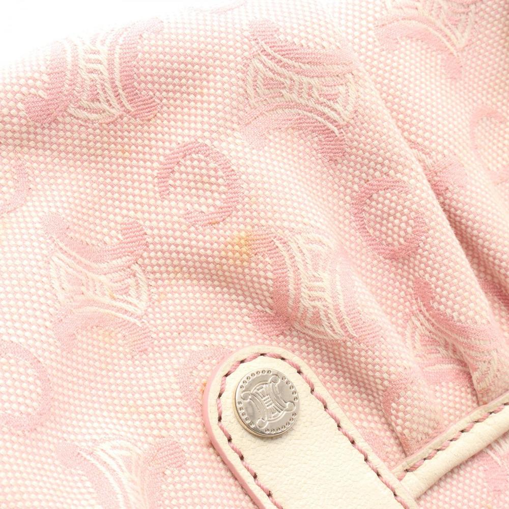 Celine Leather Macadam Lily Ivory Handbag White Pink - Picture 7 of 8